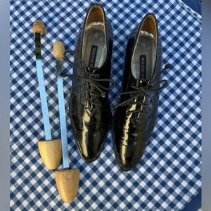 Walter Steiger Patent Leather Oxfords - size 7AA